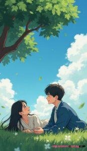 hình ảnh anime tình yêu đáng yêu 4k